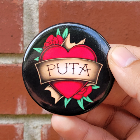 Puta - Button